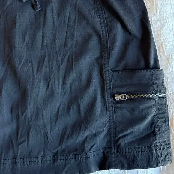Athleta Trekkie Skort In Black Size 12 Hiking Travel *EUC - Picture 6 of 7